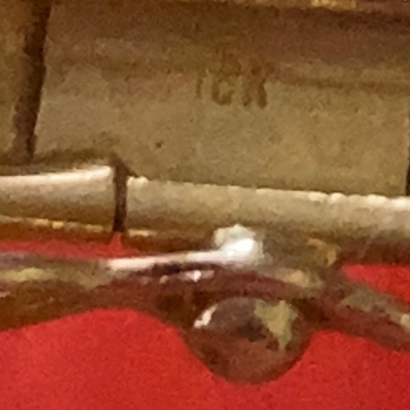 18K Real Yellow Gold Bangle Bracelet Vintage - Picture 7 of 10